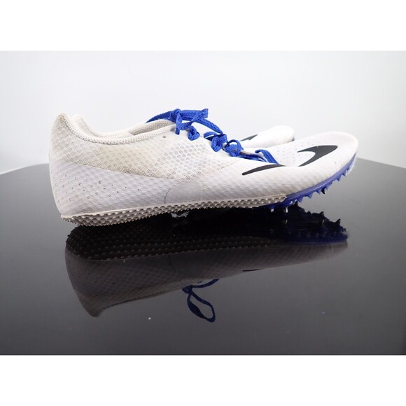 Nike Racing Rival 5 Sprint Men's Size 9.5 Track White Spikes Style 806554-100 - Picture 8 of 13